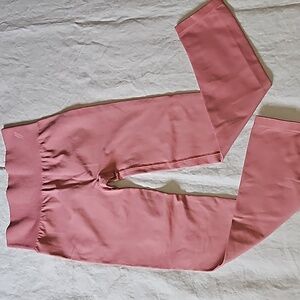 Tala Pink Seamless Legging High-Waist Compression Fit Ankle Size Small